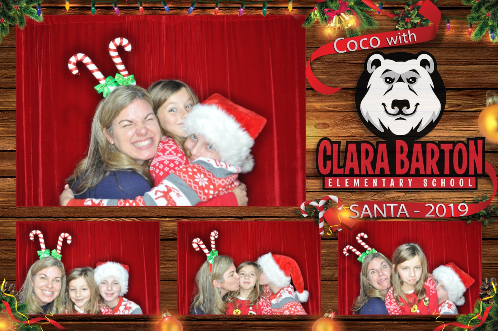 Clara Barton, Coco With Santa 